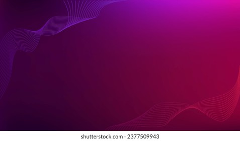 Elegant Purple Red Lineart Soft Gradient Background Template Wallpaper