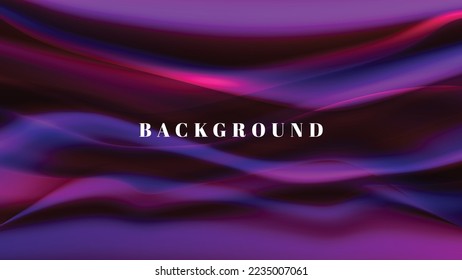 elegant purple wavy mesh gradient abstract background