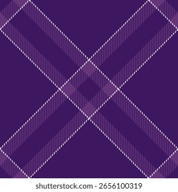 Elegante patrón de cuadros púrpura y blanco.  Perfecto para el diseño textil, la moda, los fondos o la decoración de Sitio web. Este elegante diseño geométrico ofrece una estética sofisticada y versátil.