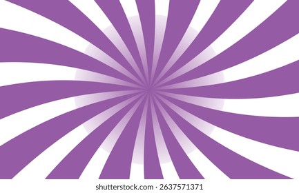 Elegant Purple and White Sunburst Design. Minimalist Stripes for Creative Projects