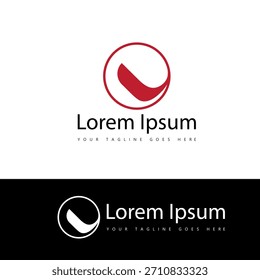 elegante diseño de logotipo de letra Q o O o E 