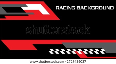 Elegant racing background vector, colorful digital concept.