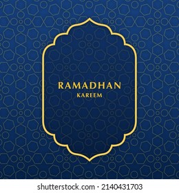 Elegant Ramadan Square Background Template