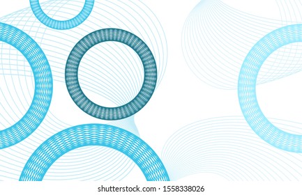 elegant random arrange round shaped on soft background 