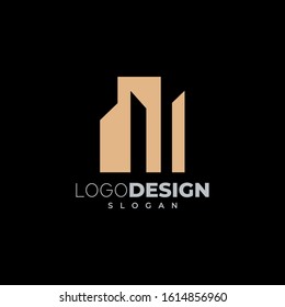 elegant real estate logo design