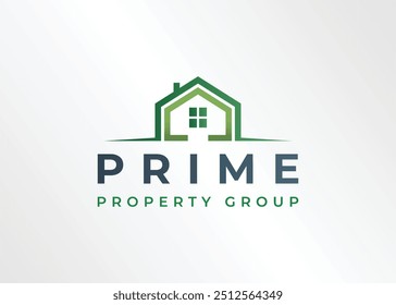 Design de logotipo imobiliário elegante para Prime Property Group