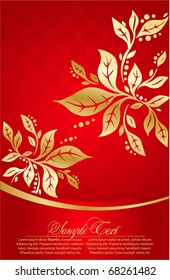 Elegant red background