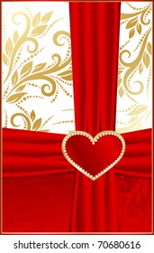 Elegant red  background