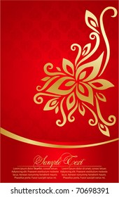 Elegant red background