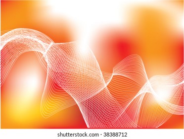 Elegant red background. EDITABLE VECTOR