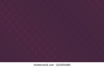 elegant red background with geomatric pattern 