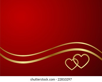 Elegant red background. Vector illustration.