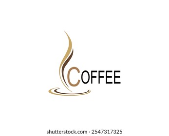 Elegant Red and Coffee-Toned Logo Design with Modern Color Shades