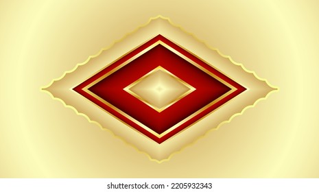 Elegant red and gold background.