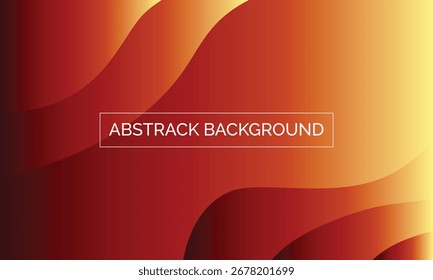 Elegant Red and Gold Gradient Abstract Background.
