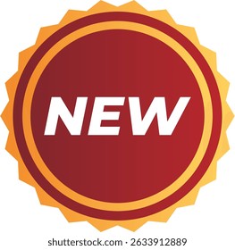 Elegant Red and Gold Special Offer Stickers

