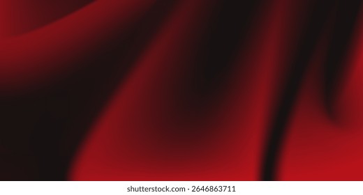 Elegant red gradient abstract background on dark black textured fabric. Ideal for luxury banners, stylish backdrops, digital ads, or branding projects.