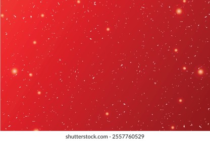 Elegant red gradient background adorned with subtle shining stars, perfect for festive designs, holiday cards, or magical celebration themes.