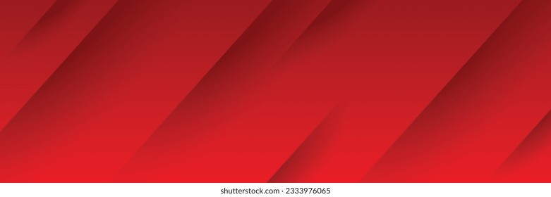 Elegant Red Gradient Banner Background