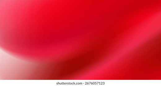 Elegant red gradient. Light and shadow blurred, flowing effect. For Christmas, Valentine Day cards and modern branding and packaging.
