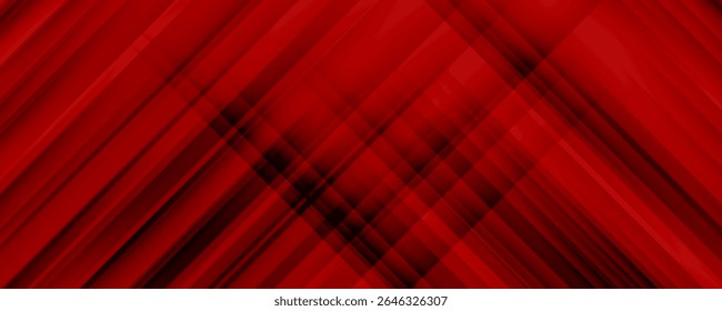 Elegante fondo de Vector de satén de seda roja. Tela de seda de lujo roja o textura de satén con espacio de texto de copia. Fondo de moda de lujo para la presentación, folleto, folleto, cartel, Anuncio. Vector Premium EPS10