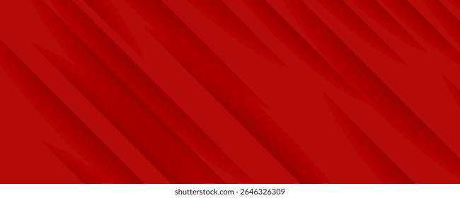 Elegante fondo de Vector de satén de seda roja. Tela de seda de lujo roja o textura de satén con espacio de texto de copia. Fondo de moda de lujo para la presentación, folleto, folleto, cartel, Anuncio. Vector Premium EPS10