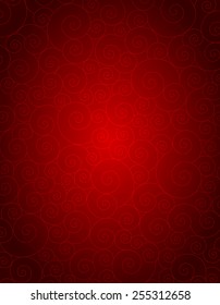 Elegant red spiral background specially for wedding , valentines day themed designs