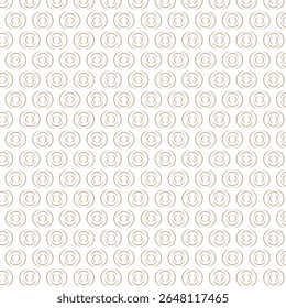 Elegant repeating circular motif texture for various design applications.