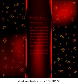 Elegante fondo de Navidad Retro