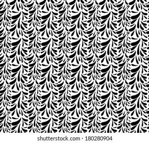 Elegant retro seamless pattern with colorful drops