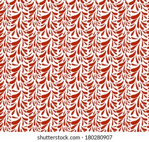Elegant retro seamless pattern with colorful drops