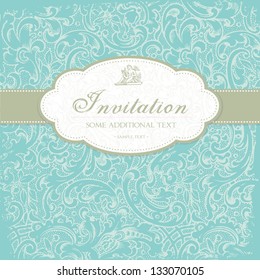 Elegant romantic invitation