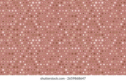 Elegant rose gold circle pattern.  Perfect for backgrounds, textures, or design elements.  Subtle shimmer adds sophistication. Versatile image for branding, website design, or print projects.