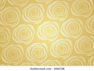 Elegant roses pattern illustration background
