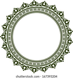 Elegant round frame 