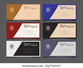 Elegant royale gift certificate template