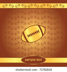 Elegant rugby ball