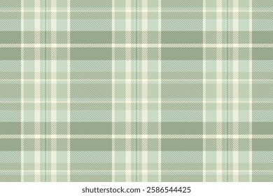 Elegant sage green and cream plaid pattern. Perfect for textile design, fabric prints, wallpaper, or website backgrounds.  Evokes a feeling of calm and sophistication.