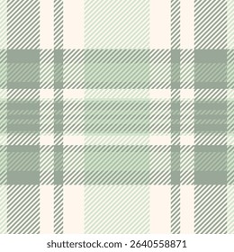 Elegant sage green and cream plaid pattern.  Subtle texture and soft color palette evoke feelings of calm and sophistication. Ideal for textile designs, website backgrounds, or stationery.