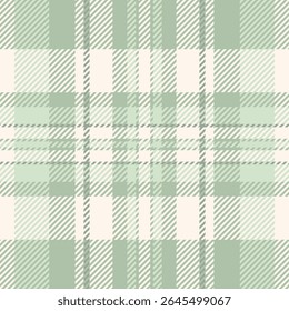Elegant sage green and cream plaid pattern.  Perfect for textile design, wallpaper, packaging, or website backgrounds.  Subtle texture and calming color palette evokes serenity and sophistication.