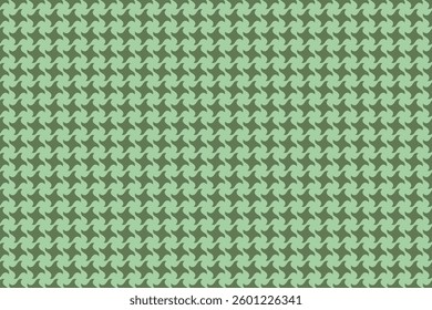 Elegant sage green houndstooth pattern.  Perfect for textile design, website backgrounds, or fashion projects.