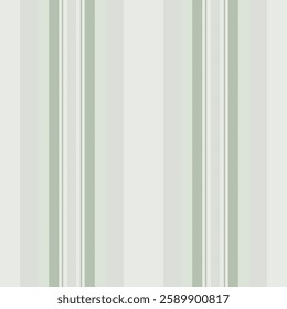 Elegant sage green and white vertical stripes pattern.  Perfect for textile design, wallpaper, website backgrounds, or packaging.  Subtle texture adds visual interest.