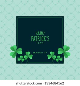 elegant saint patricks day background