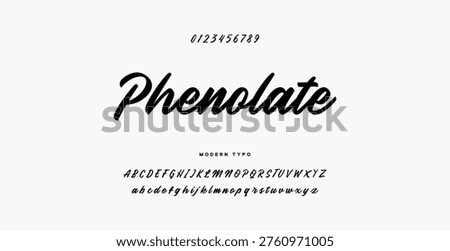Elegant Script Font Alphabet Typography. Signature Font Calligraphy Logotype Script Brush Font Type Font lettering handwritten.