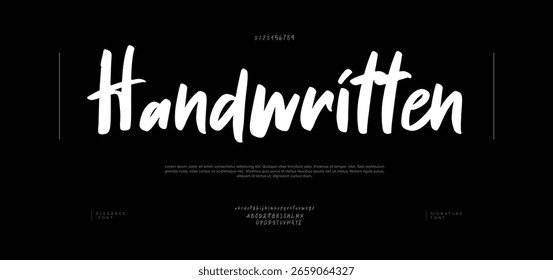 Elegante Script Fonte Manuscrita para Convites de Casamento, Marcas de Negócios e Projetos de Moda.
