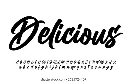 Elegant Script Signature Font for Wedding Invitations, Business Branding, and Fashion Projects 
