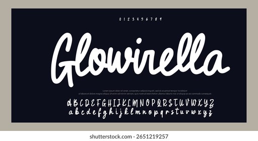 Elegant Script Signature Font for Wedding Invitations, Business Branding, and Fashion Projects 
