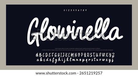 Elegant Script Signature Font for Wedding Invitations, Business Branding, and Fashion Projects 