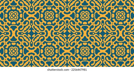 Elegant seamless abstract floral pattern, elegant floral pattern background, editable pattern