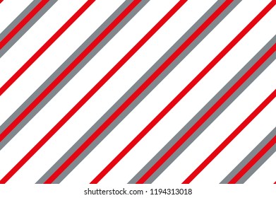 Elegant seamless background. Design with stripes, inclined lines for printing on fabric, paper, wrapper. Scalable vector illustration. Gray-red color.